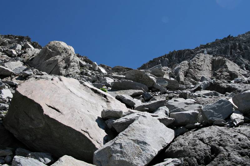 Blick Richtung der Luecke