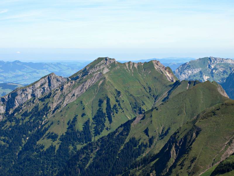 Fluebrig, sieht ganz anders aus als von Wägitalersee Seite
