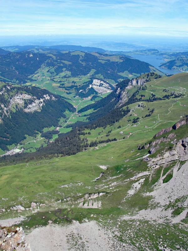Blick von Druesberg Richtung Zürich