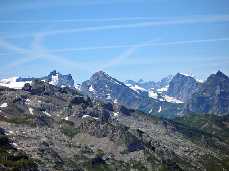 Gr. Spannort, Schlossberg und Titlis Ostwand