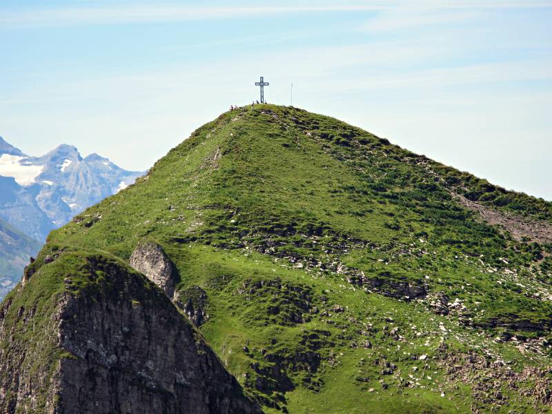 Das Gipfelkreuz vom Forstberg