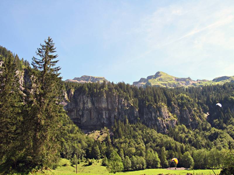 Noch ein Mal Blick zurück auf Druesberg und Forstberg