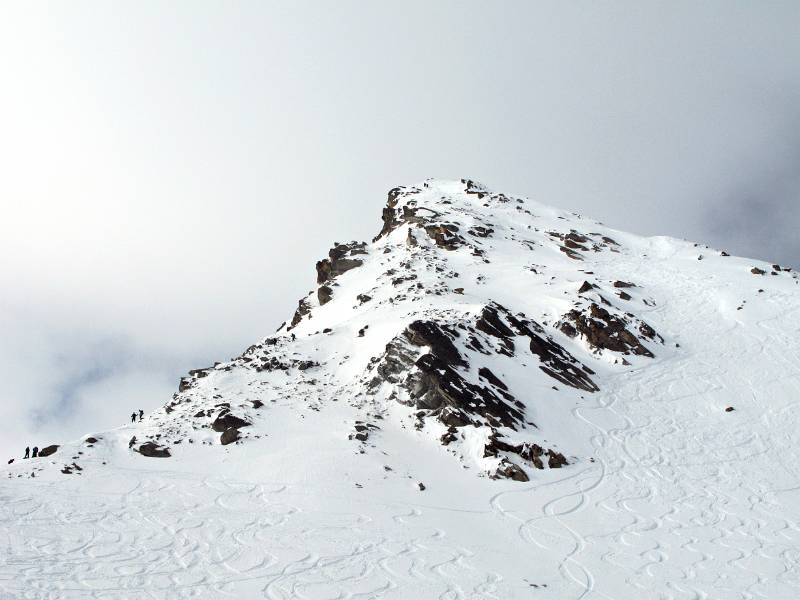 Flüela Wisshorn von Jorigletscher aus