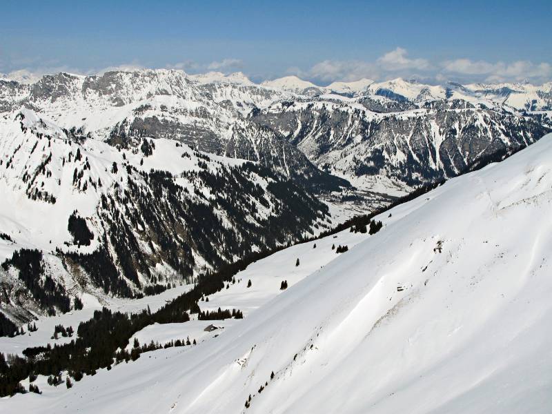 Panorama von Chilei-Tal