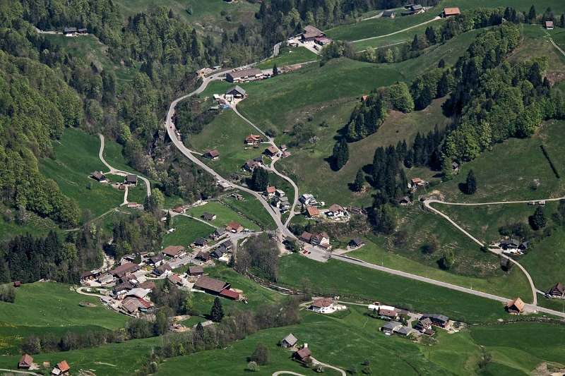 Tiefblick von Gross Aubrig