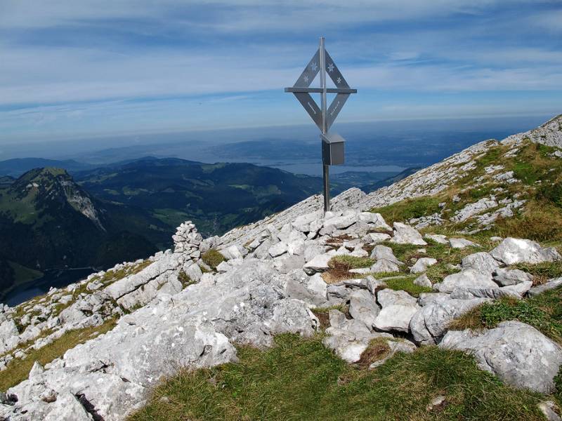 Der Gipfel von Schiberg