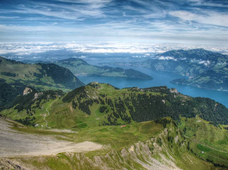 Vierwaldstättersee und Klewenalp