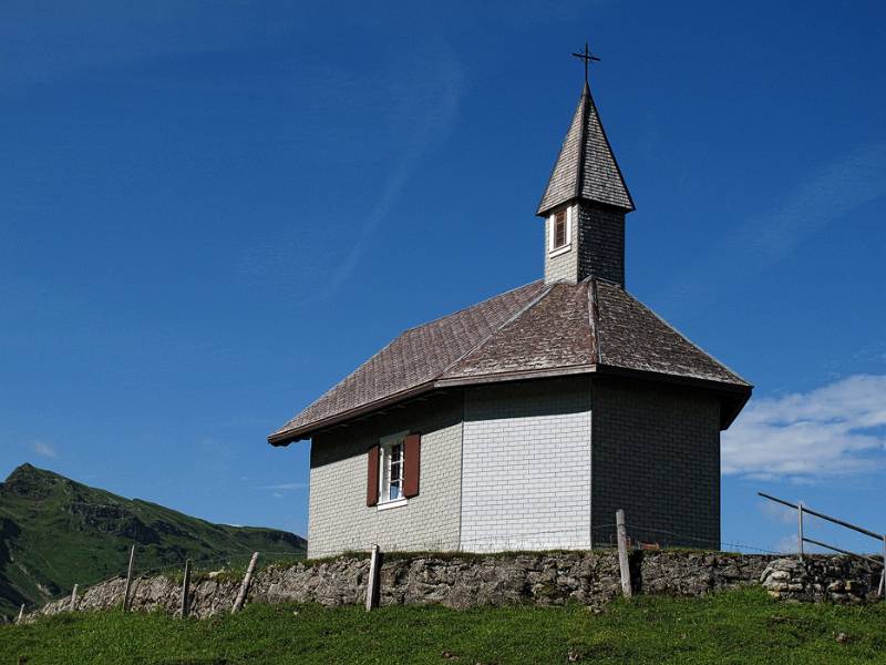 Die Kapelle in der Nähe von Druesberghütte