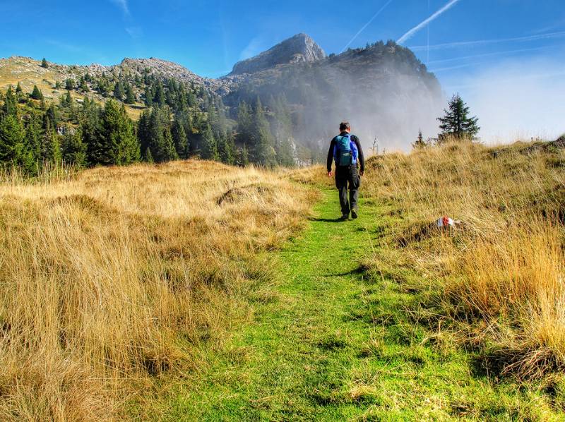 Traumhafter, herbstlicher Wandertag