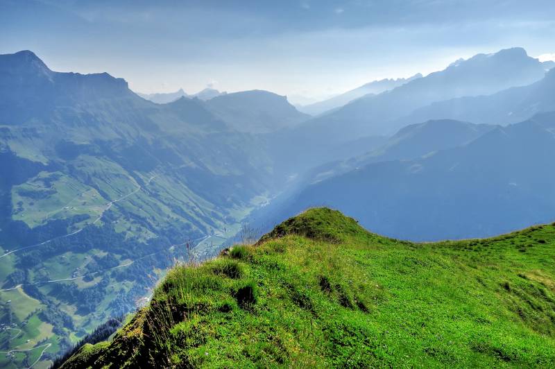 Blick von Chli Spitzen Richtung Klausenpass
