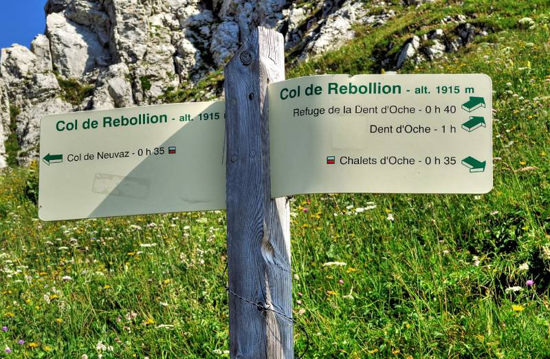 Auf dem Pass
