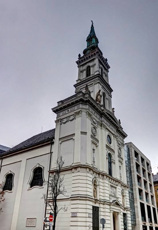 St. Anne Church, Downtown Budapest (Belvárosi Szent Anna templom)