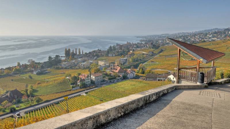 Lutry ist bereits in Sicht