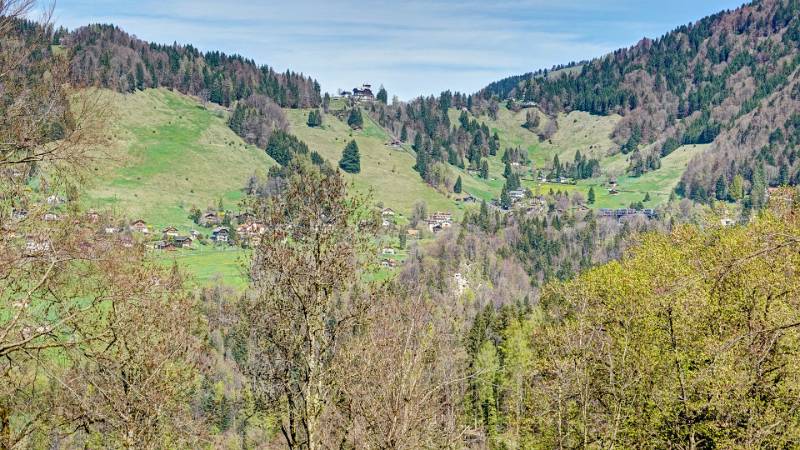 Blick auf Sonloup