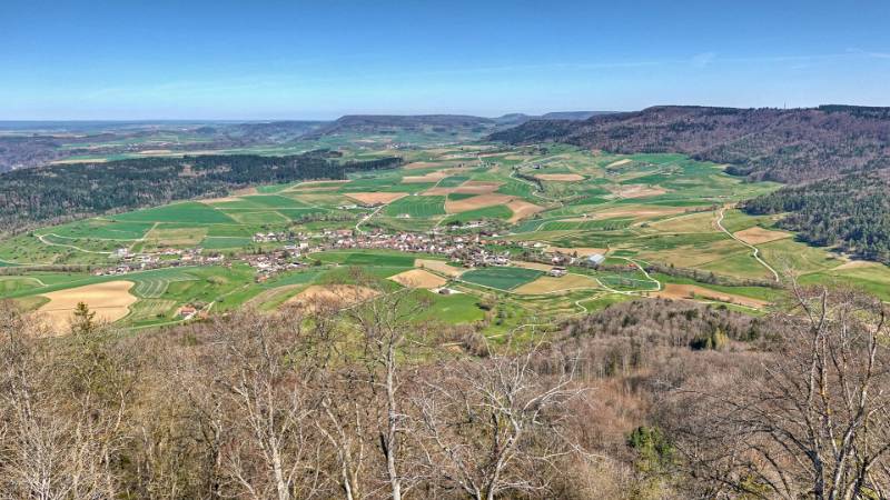 Beggingen vom Turm aus