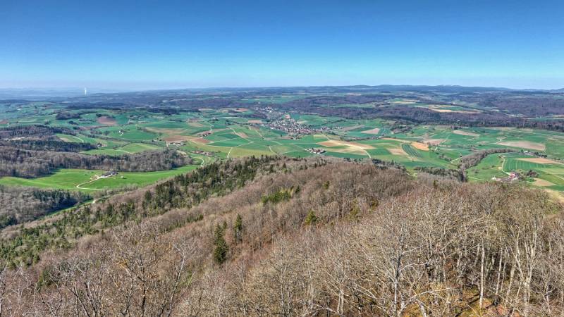 Schleitheim vom Turm aus