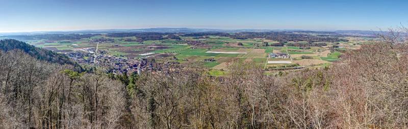 Panorama vom Aussichtsturm