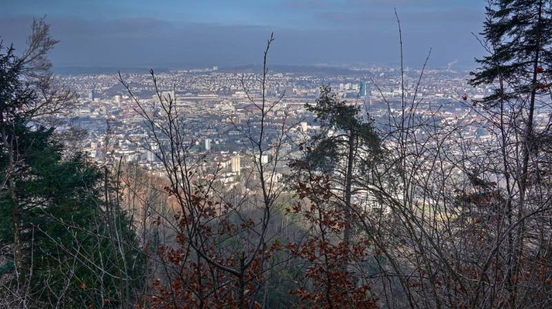 Blick auf die Stadt