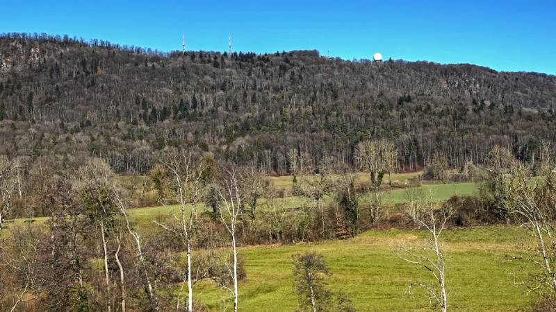 Die Antennen von Skyguide